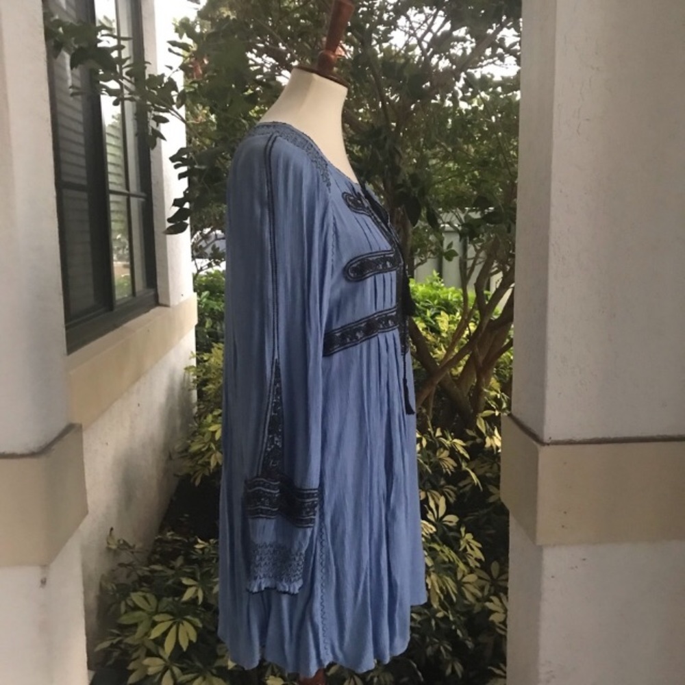 Free People Willow Wind Dress Tunic Dress Flowy 
Size small - Picture 5 of 6